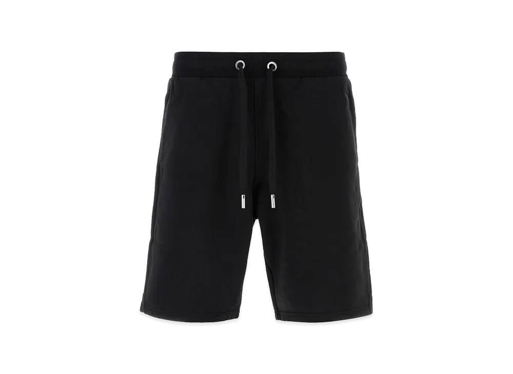 AMI PARIS Cotton Bermuda Shorts "Black"