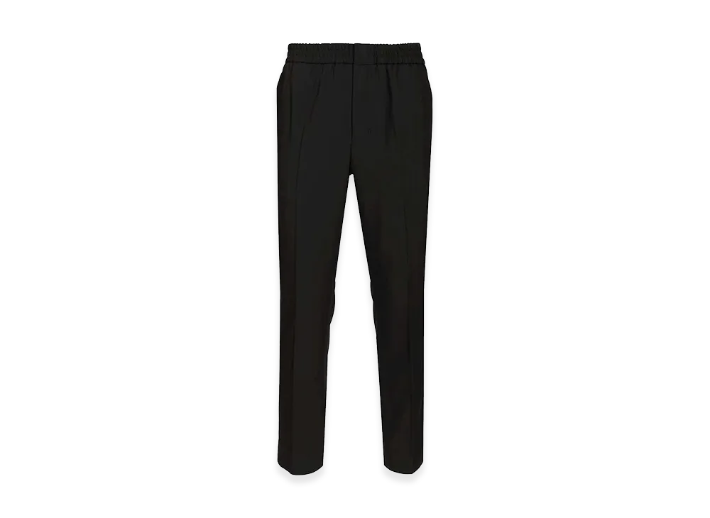 AMI PARIS Elasticated Waist Trousers "Black"