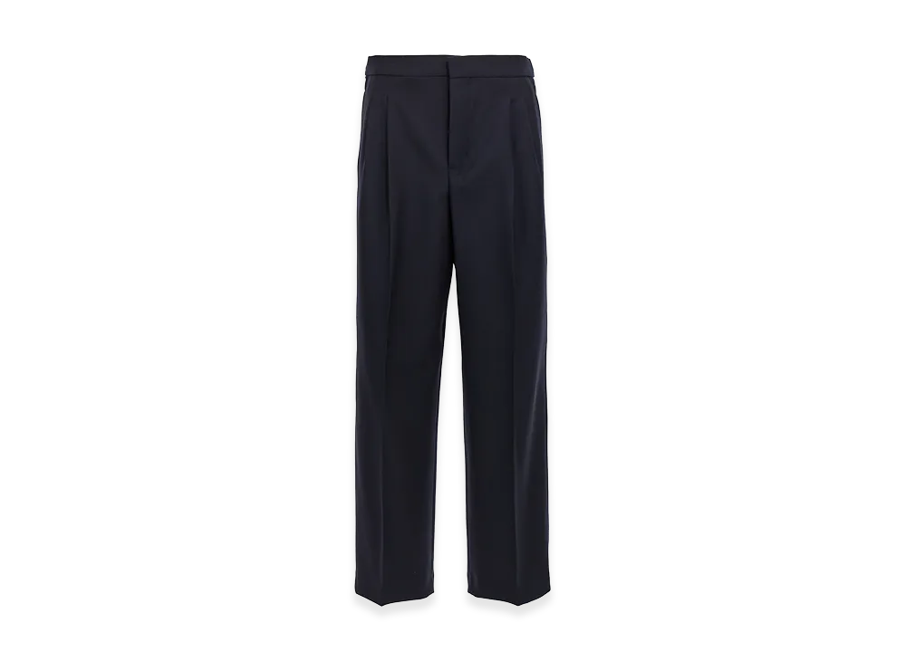 AMI PARIS Front Pleat Pants "Blue"