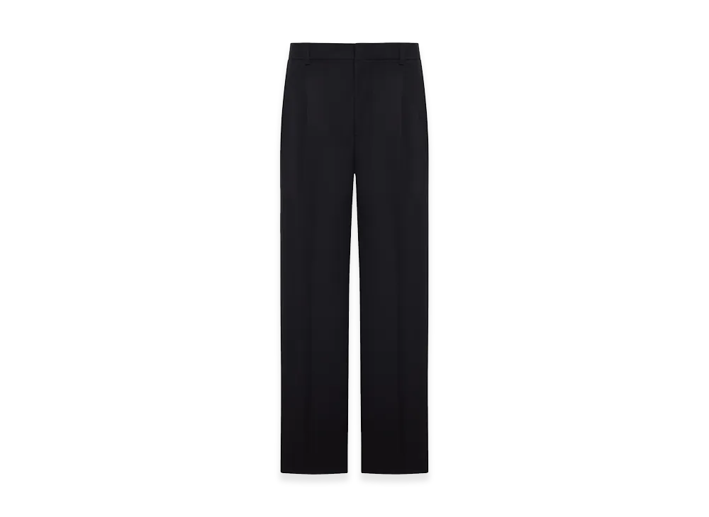 AMI PARIS Tailored Wool Trousers with Pences "Black"