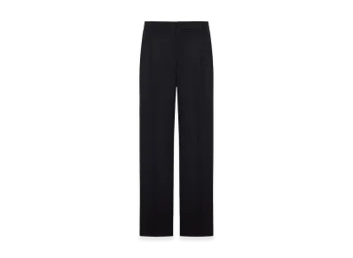 AMI PARIS Tailored Wool Trousers with Pences "Black"