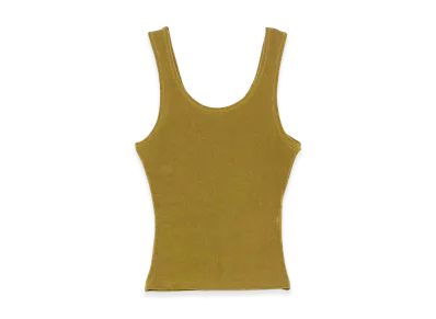 AMI PARIS Women's Scoop-Neck Top "Green"