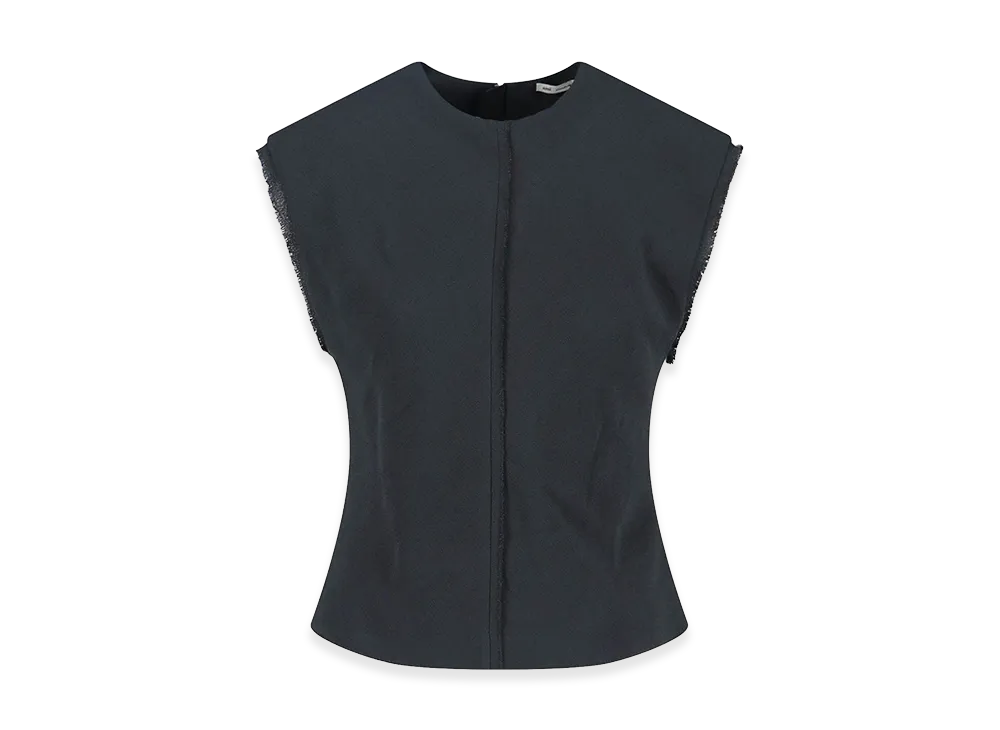 AMI PARIS Women's Top in Viscosa "Gray"