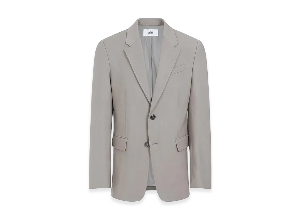 AMI PARIS Two Buttons Jacket "Light Taupe"