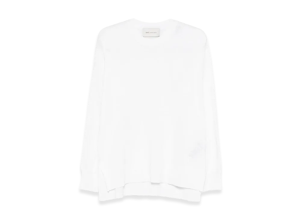 AMI PARIS Women's Crewneck "White"