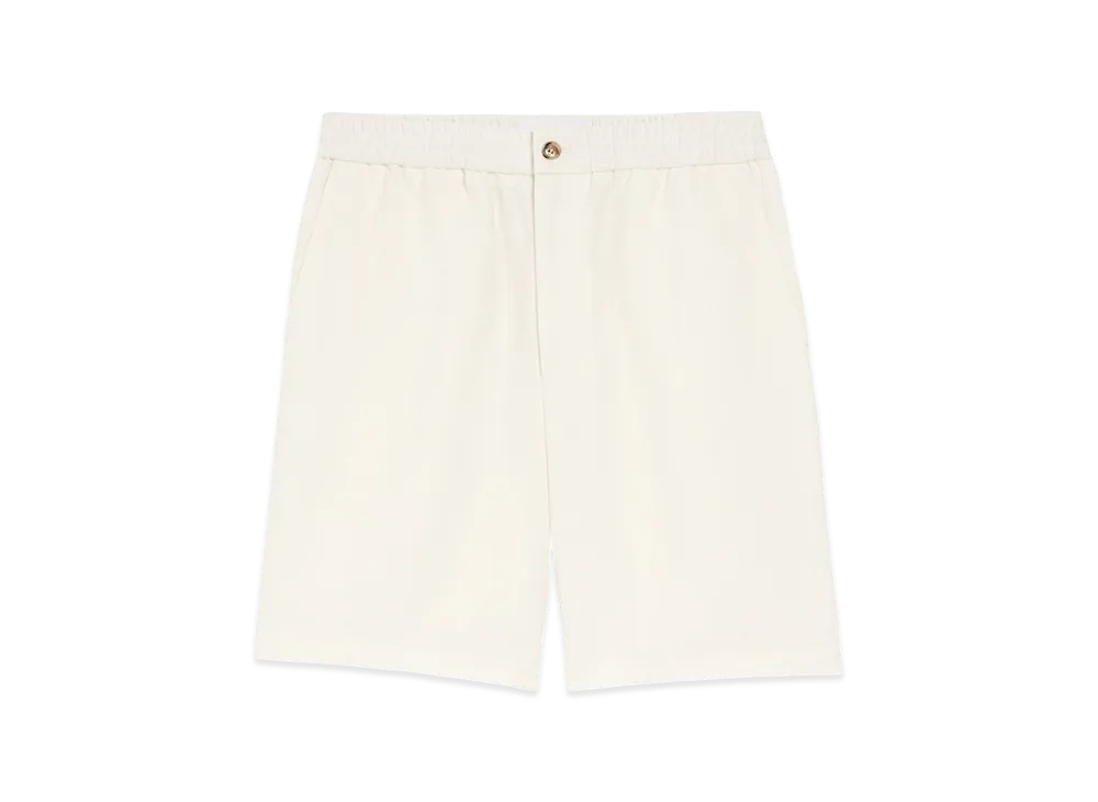 AMI PARIS Ami Shorts Creme "White"