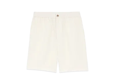 AMI PARIS Ami Shorts Creme "White"