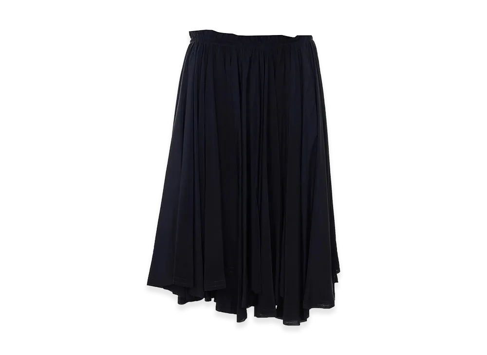AMI PARIS Women's Midi Corolla Skirt "Black"