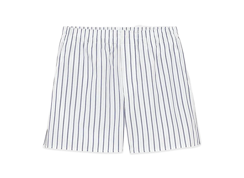 AMI PARIS Women's Short "White/Blue"