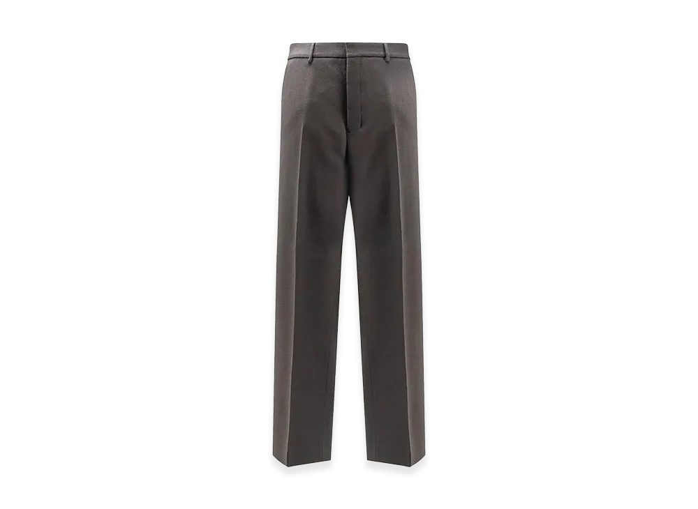 AMI PARIS Virgin Wool Trousers "Gray"