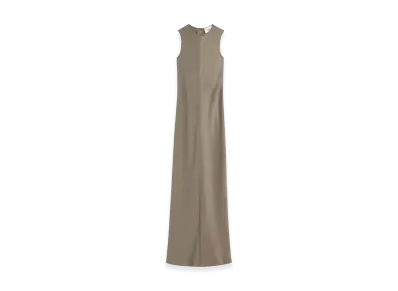 AMI PARIS Women's Long Dress "Gray"