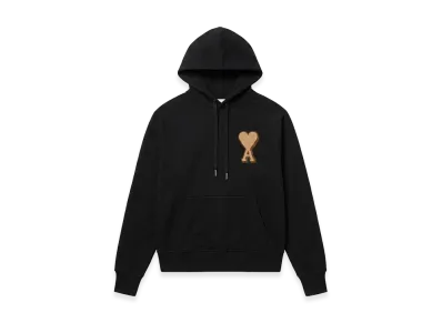 AMI PARIS Ami De Coeur Hoodie "Black"
