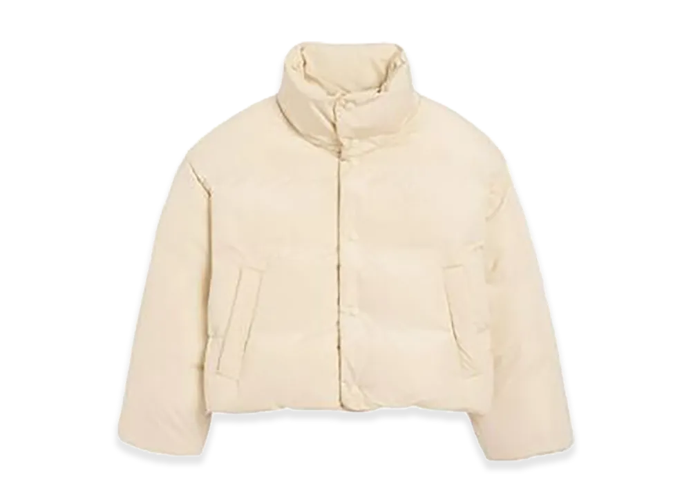 AMI PARIS Women's Ami De Coeur Down Jacket "Ivory"