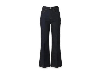 AMI PARIS Women's Flare Fit Denim Jeans "Indigo"