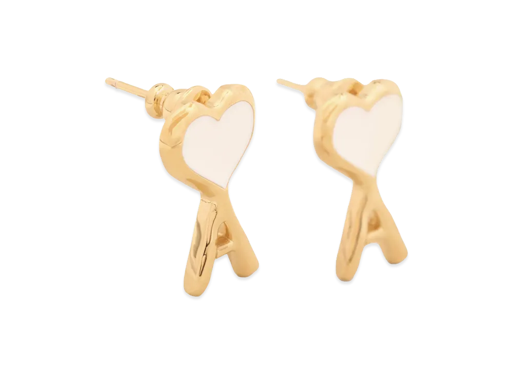 AMI PARIS Women's Jewellery "Gold/White"