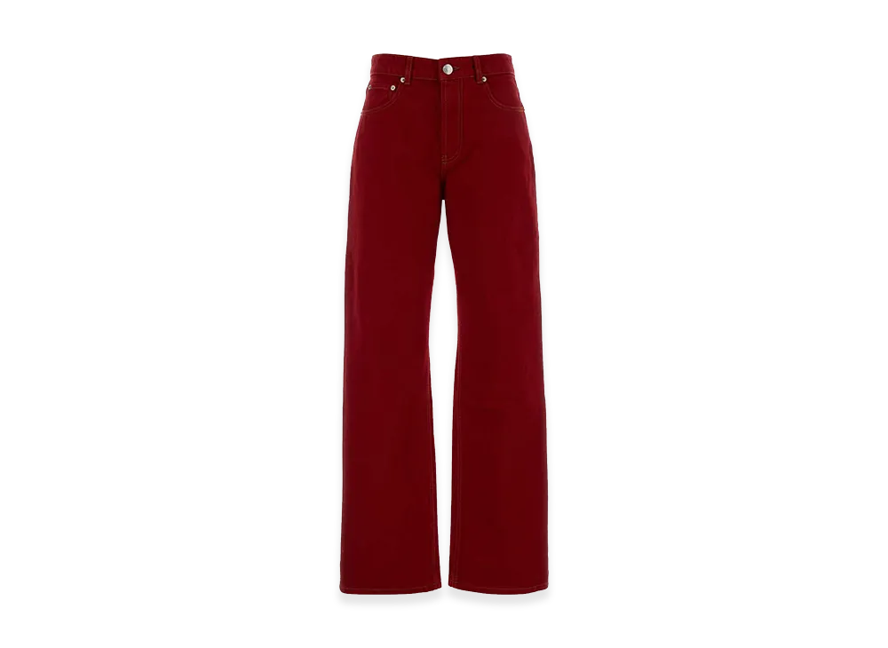 AMI PARIS Women's Pants "Red"