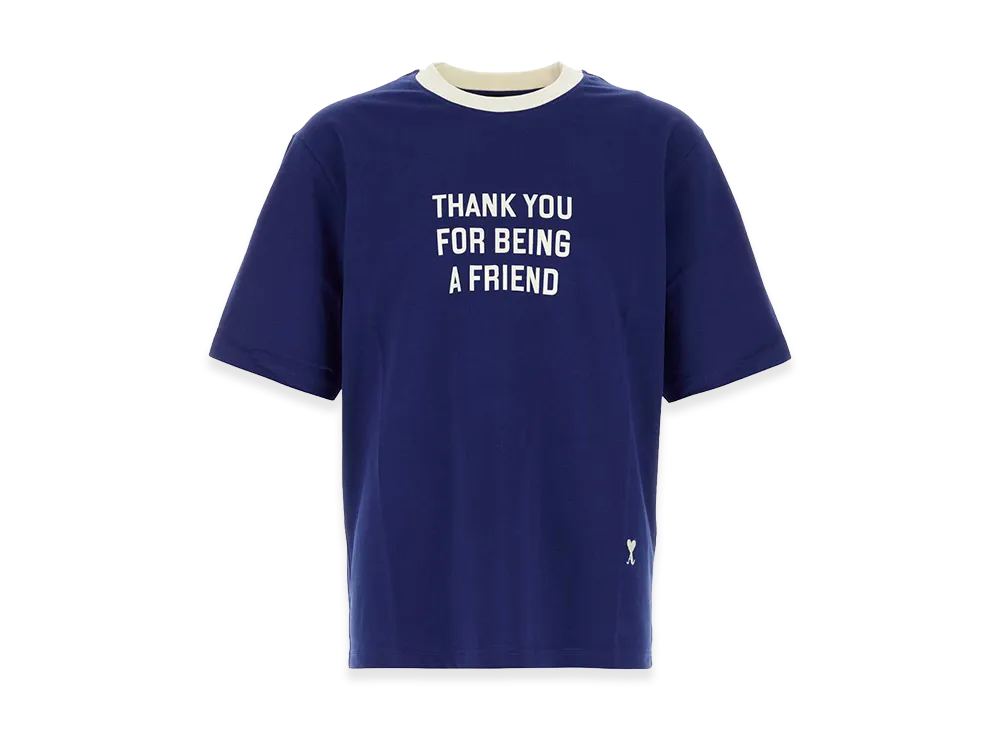 AMI PARIS T-Shirts "Royal Blue"