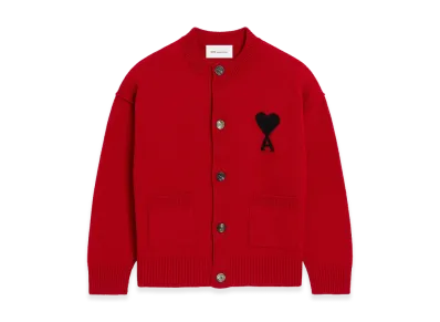 AMI PARIS Women's Sweater "Red"