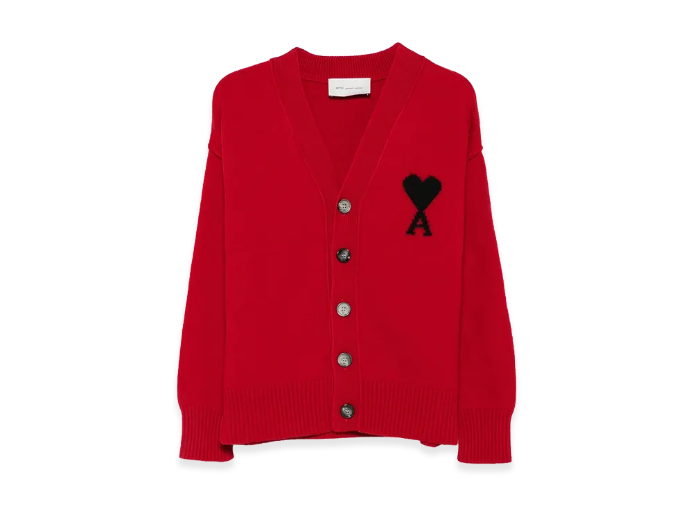 AMI PARIS Women's Sweater "Red"