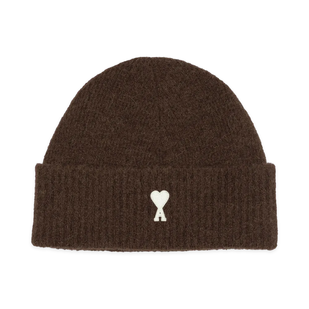 AMI PARIS AlpacaBlend Hat "Brown"