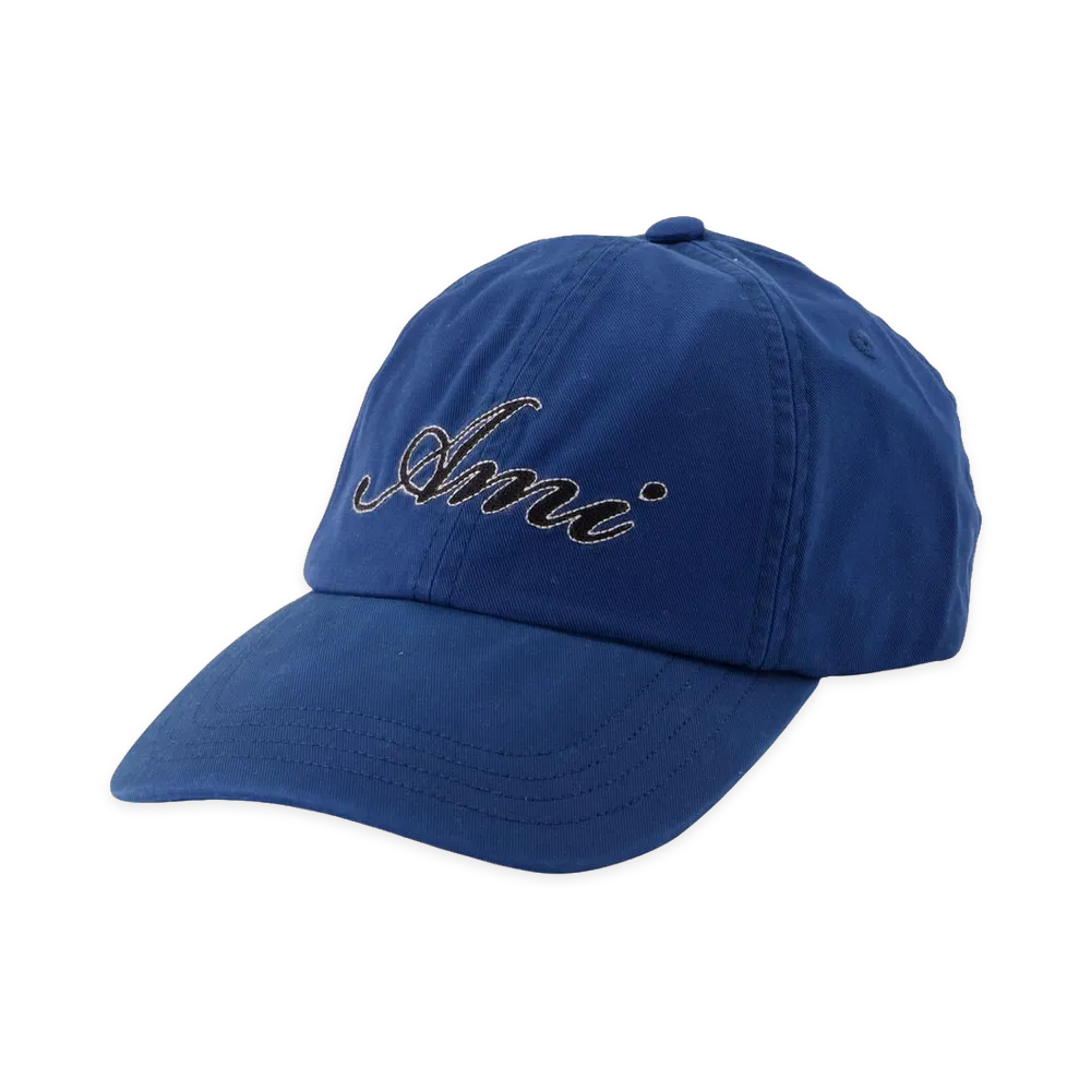 AMI PARIS Ami Cap Cotton "Blue"