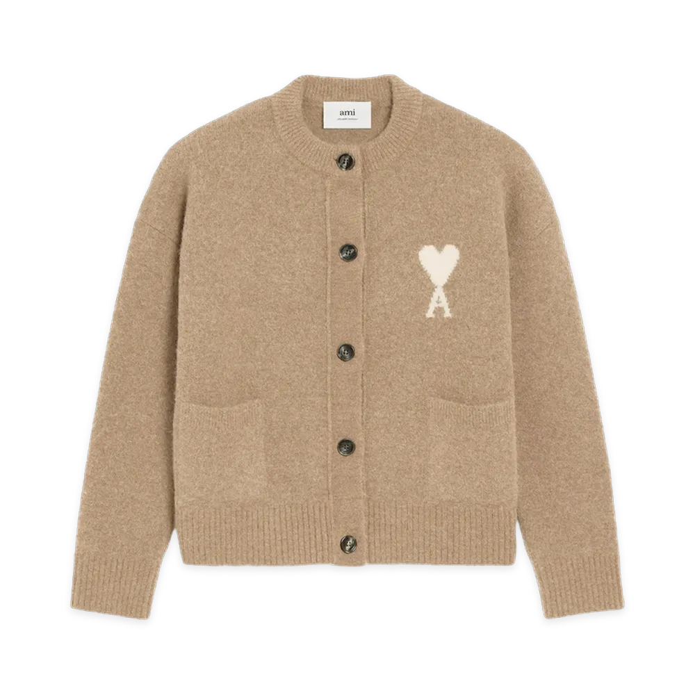 AMI PARIS Women's Sweater "Beige"
