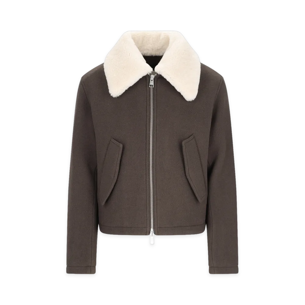 AMI PARIS Ami Jackets "Brown"