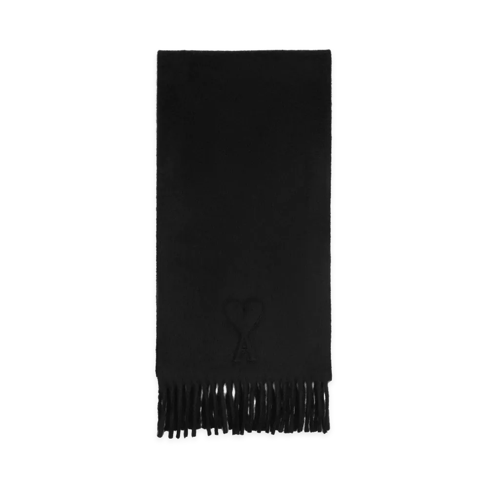 AMI PARIS Ami Scarfs Anthracite "Gray"