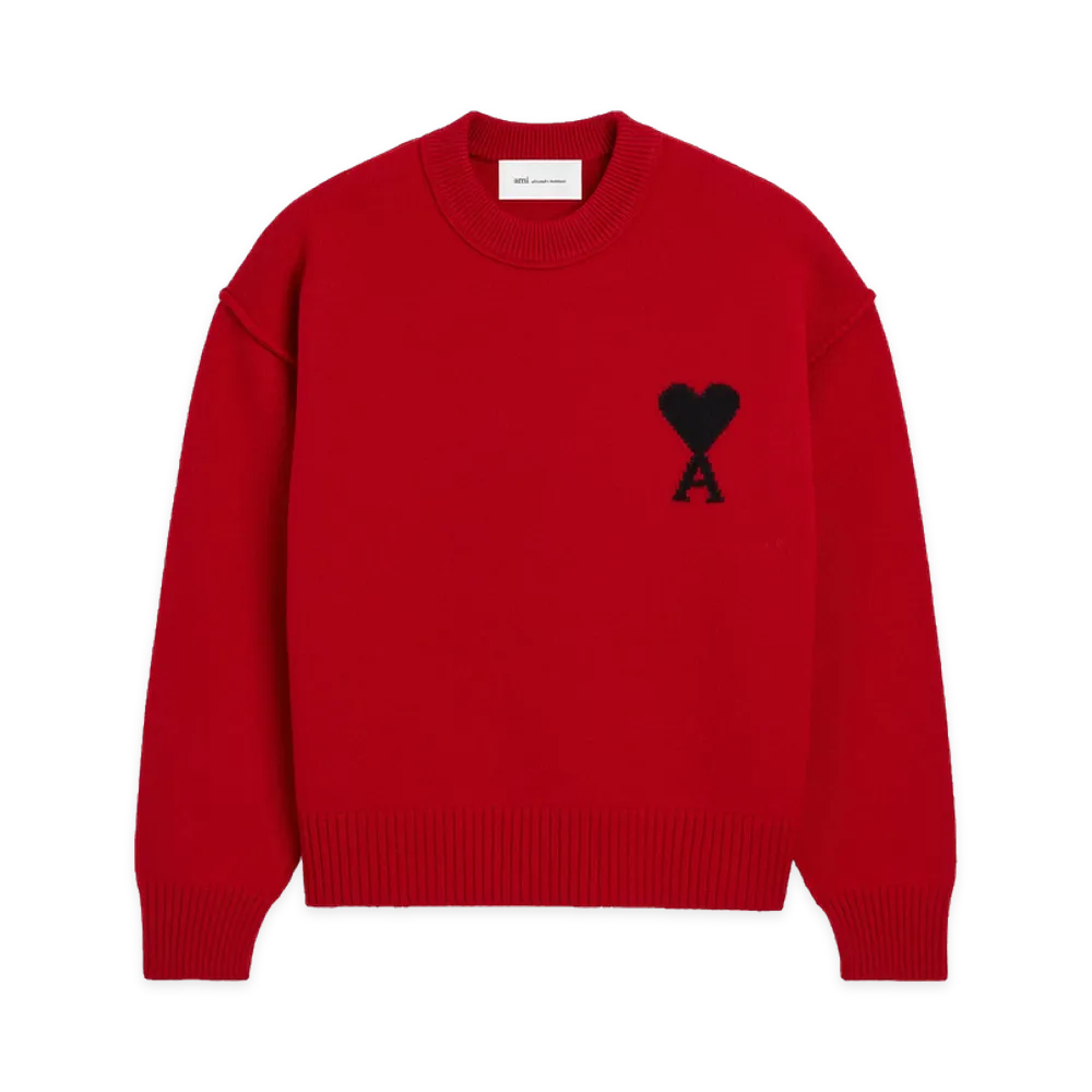 AMI PARIS Sweater "Red"