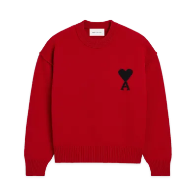AMI PARIS Sweater "Red"