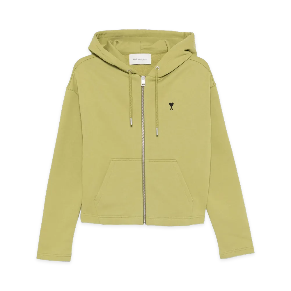 AMI PARIS Women's Ami Sweaters "Green"