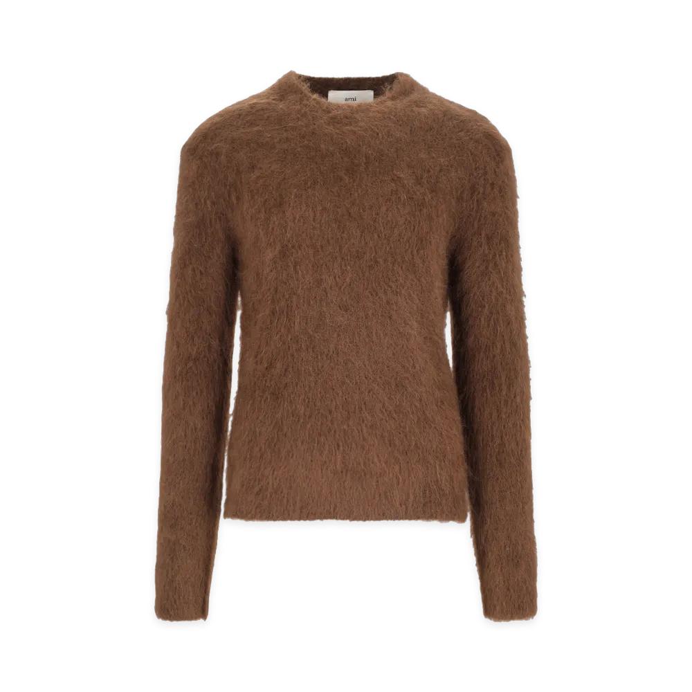 AMI PARIS Ami Sweaters "Brown"