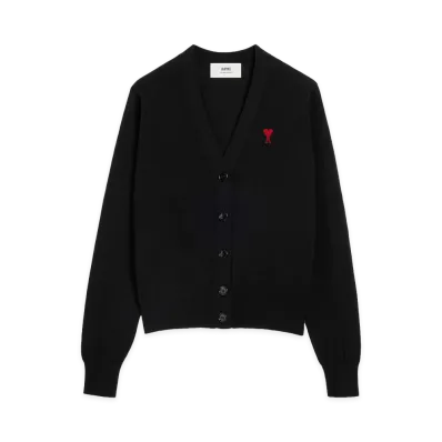 AMI PARIS Women's Ami Sweaters "Black"