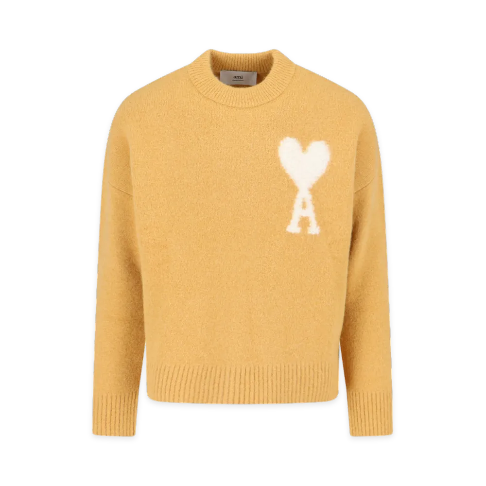 AMI PARIS Ami Sweaters "Yellow"