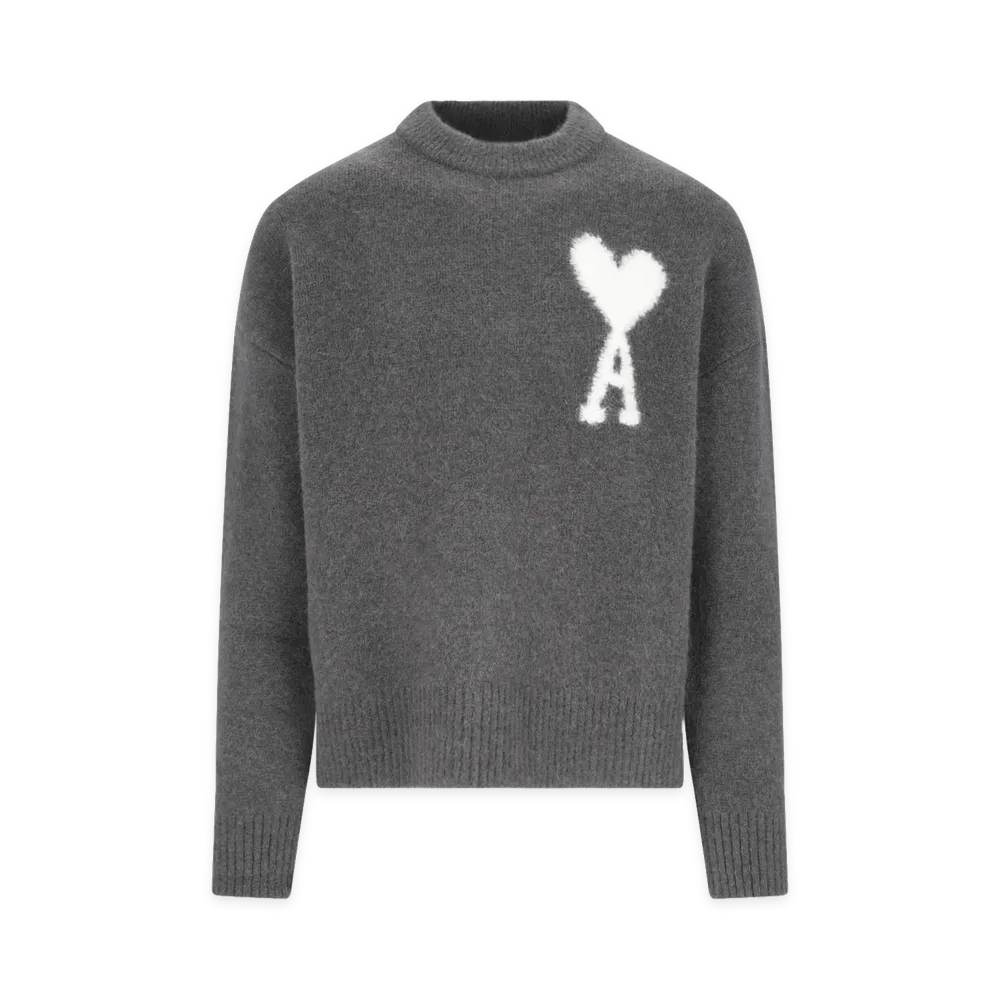AMI PARIS Ami Sweaters "Gray"