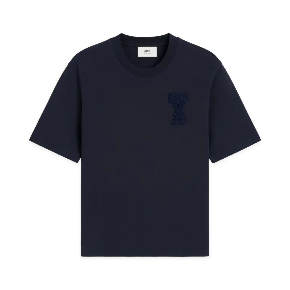 AMI PARIS Ami T-Shirts "Navy"