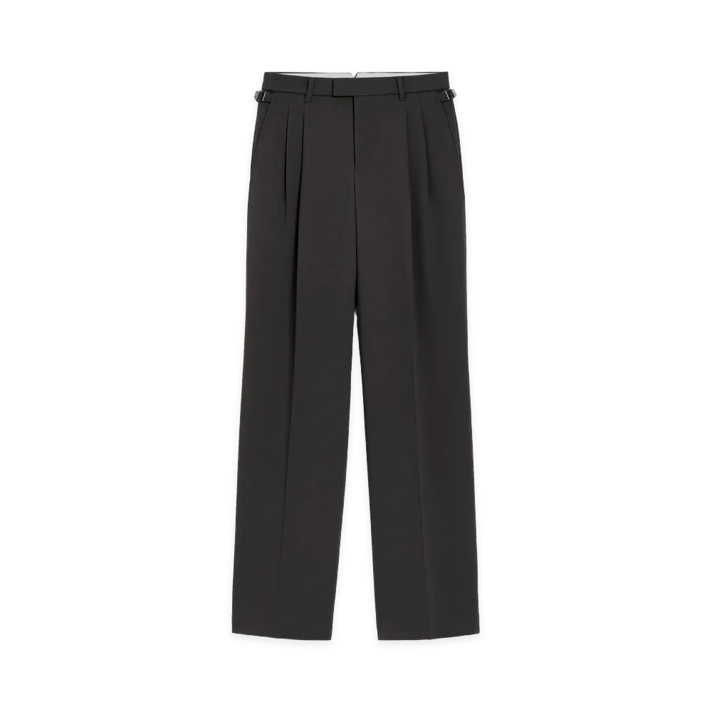 AMI PARIS Women's Ami Trousers Anthracite "Charcoal"