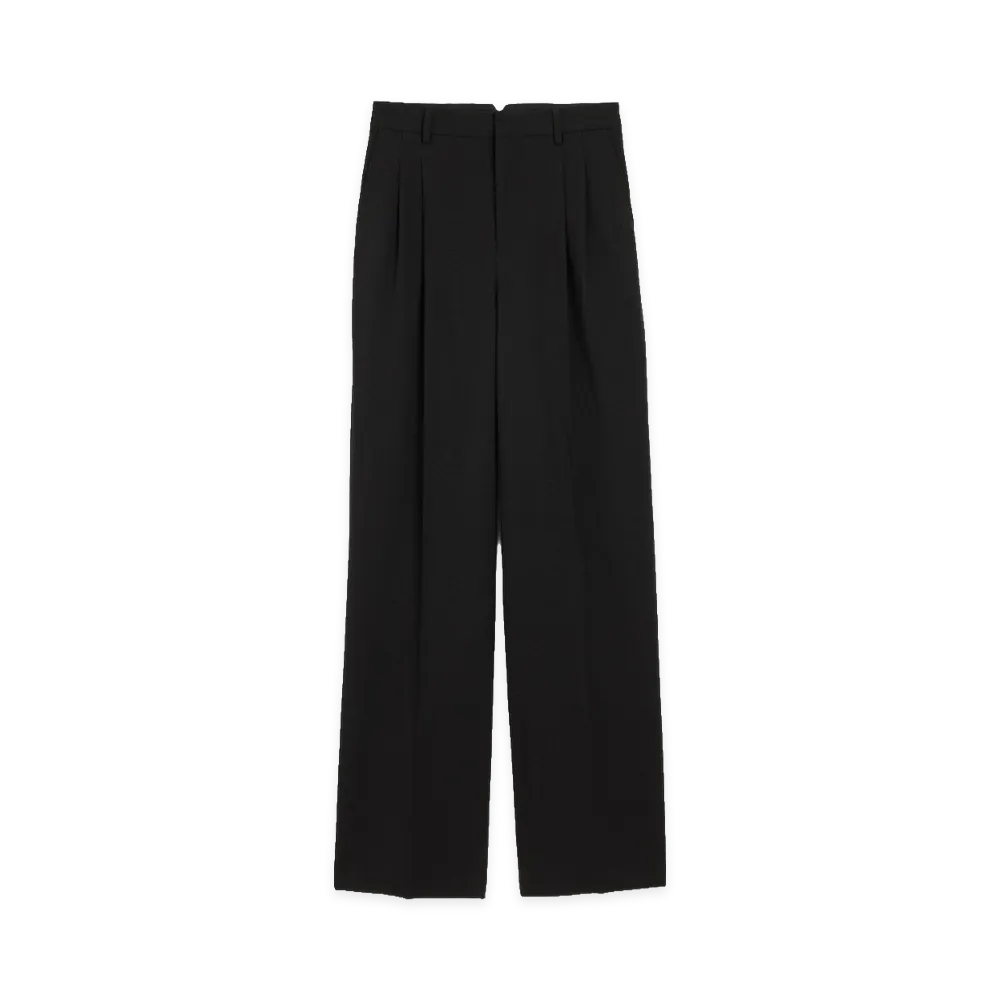AMI PARIS Women's Ami Trousers "Black"