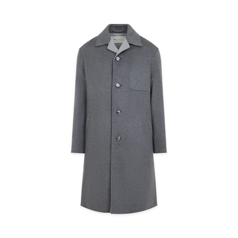AMI PARIS Carbone Coat "Gray"