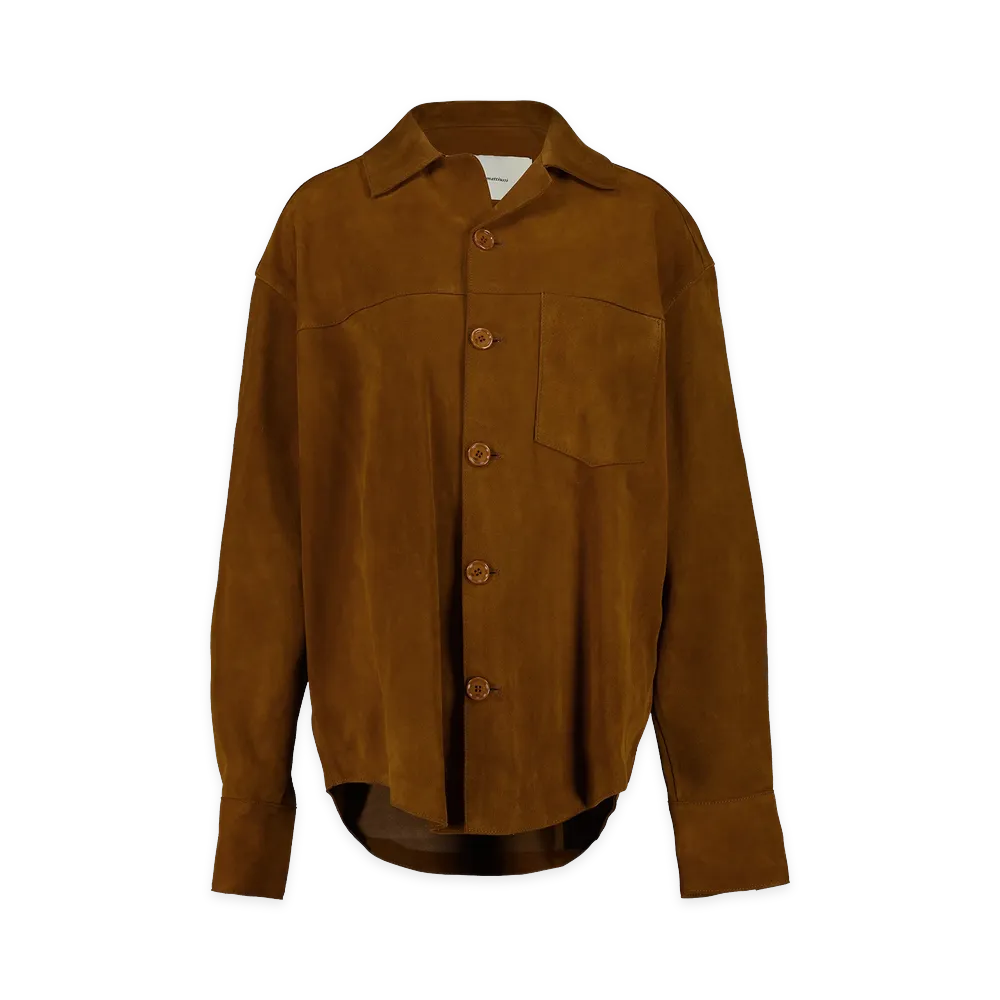 AMI PARIS Coats "Brown"
