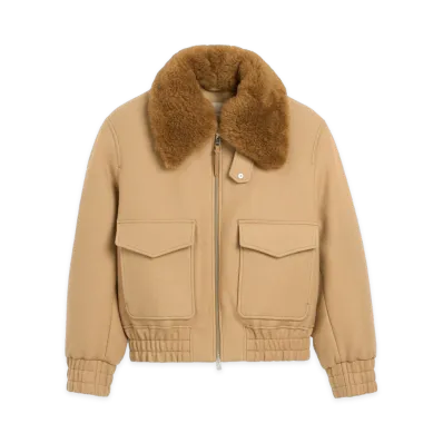 AMI PARIS Women's Coats "Beige"