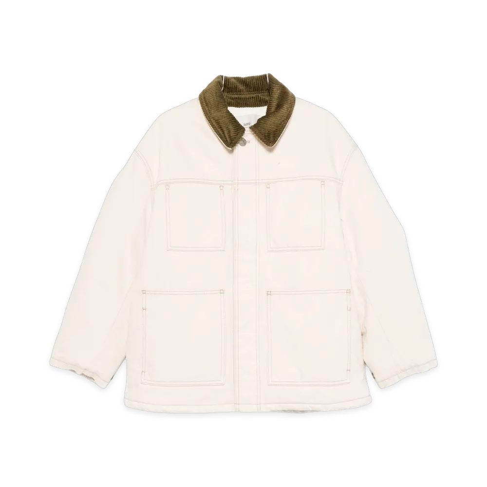 AMI PARIS Women's Coats "Beige"