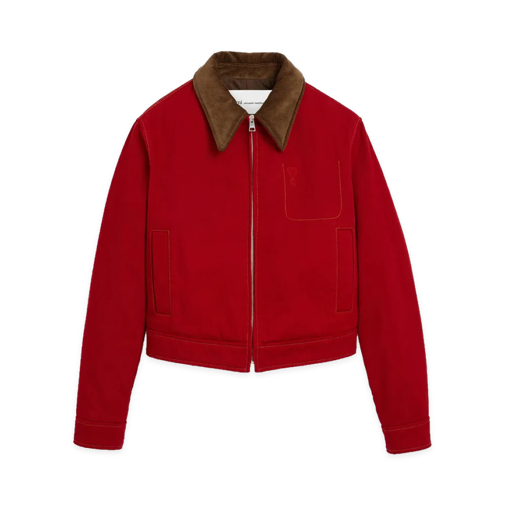 AMI PARIS Women's Outerwear "Red"