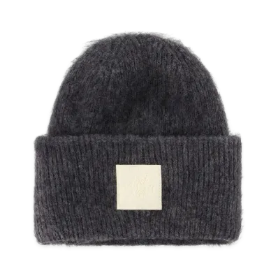 AMI PARIS Patch Beanie Wool "Gray"