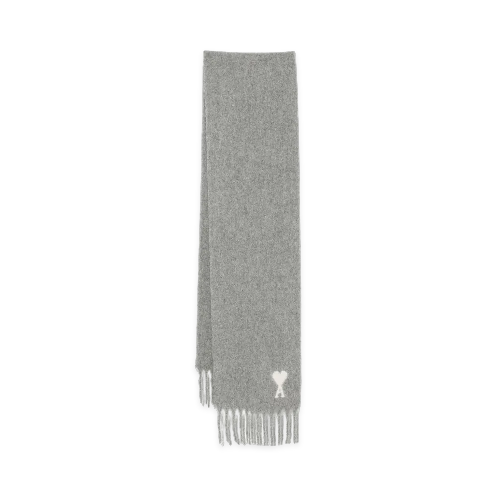 AMI PARIS Women's Scarfs "Gray"