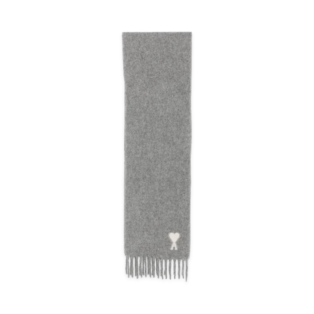 AMI PARIS Women's Scarfs "Gray"
