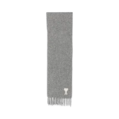 AMI PARIS Women's Scarfs "Gray"