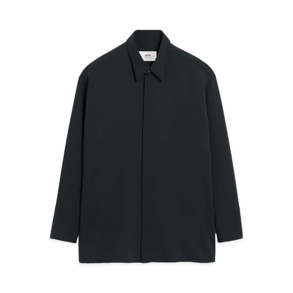 AMI PARIS Women's Shirts "Charcoal"