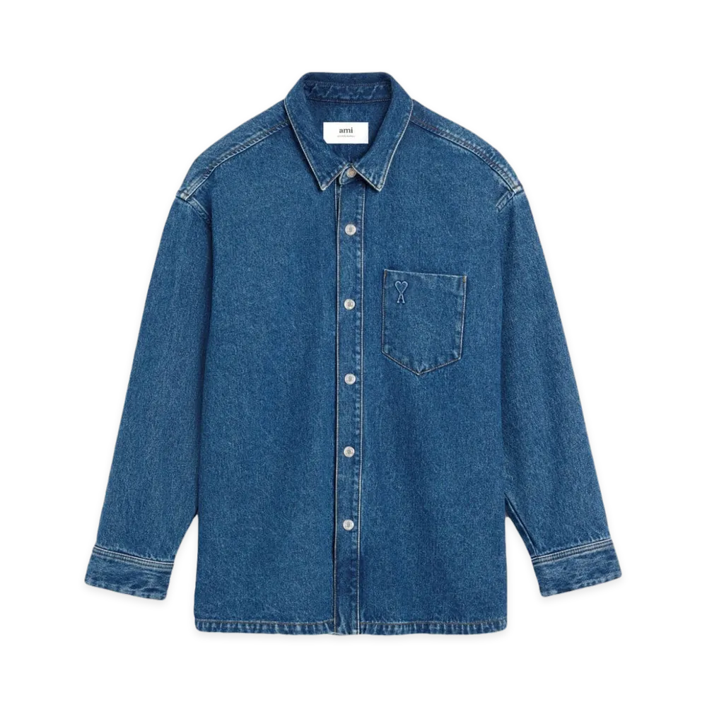 AMI PARIS Shirts "Navy"