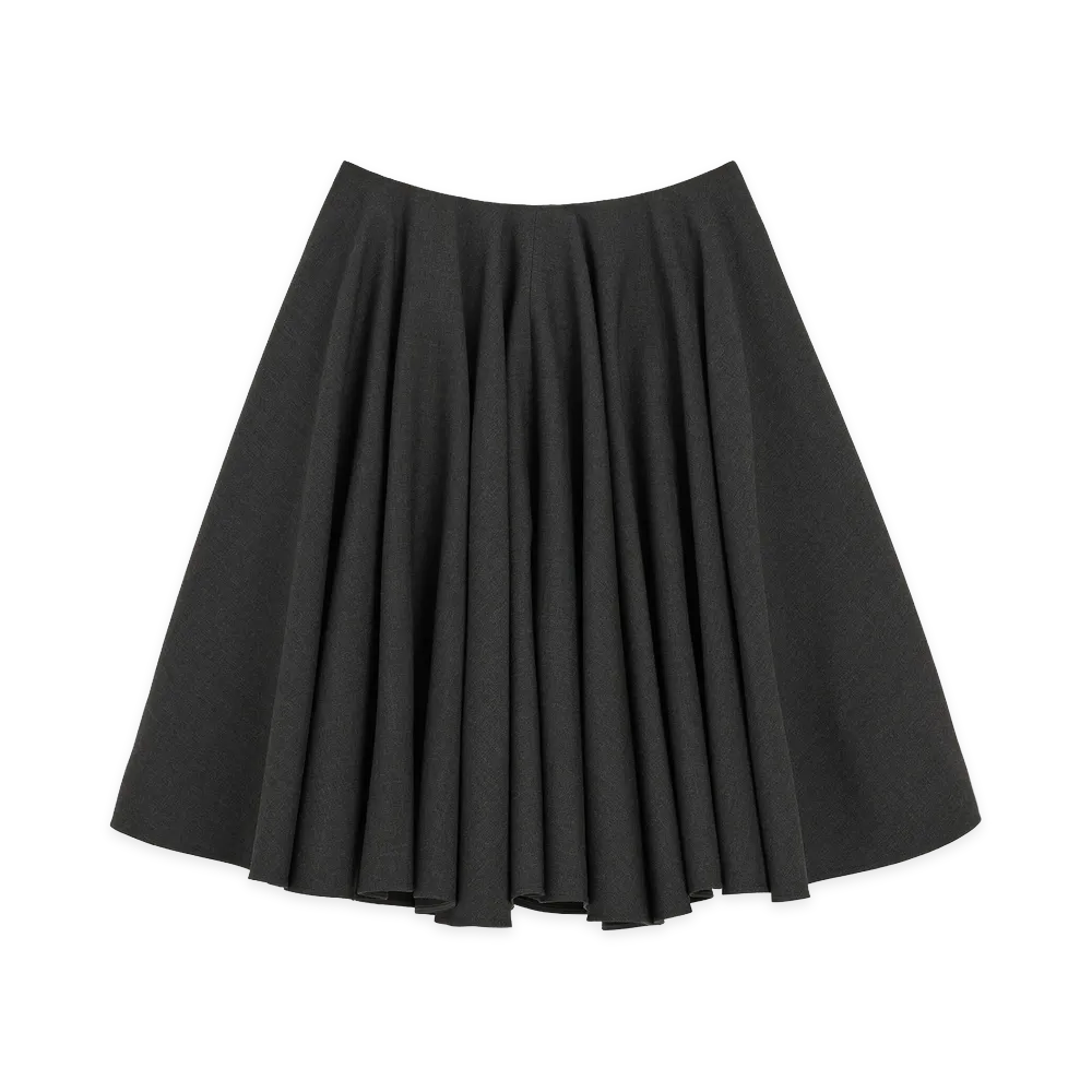 AMI PARIS Women's Skirts "Gray"